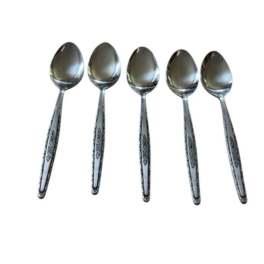 Interpur INR3 Lot Of 11 Spoons And Butter Spreader In Original Box Korea